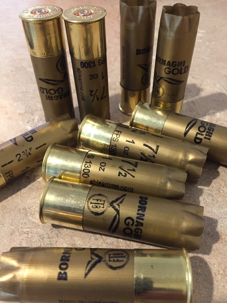 Gold Once Fired Hulls 12 Gauge