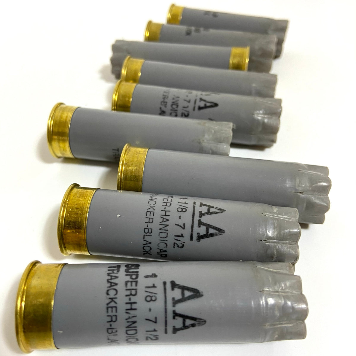 Once Fired 12GA Hulls Light Grey 