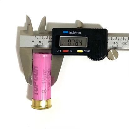 Pink Federal Dummy Rounds — Gold Brass Bottom, 12 Gauge, Qty 10