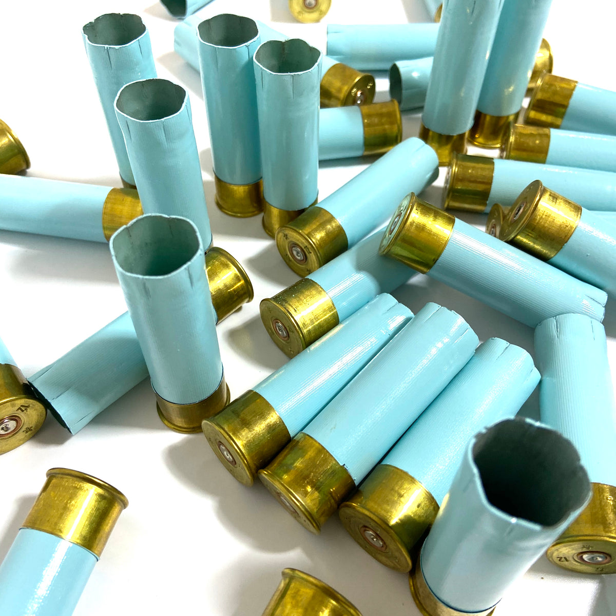 Light baby Blue Shotgun Shells