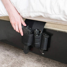 Load image into Gallery viewer, Tactical Bedside Handgun Holster Spare Magazine Holder
