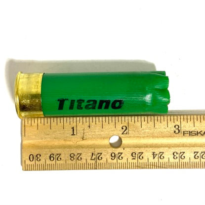 RC Titano Green Shotgun Shells 12 Gauge Empty Spent Hulls 12GA Qty 10