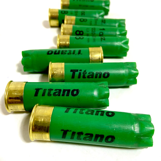 Used Green Shotgun Shells