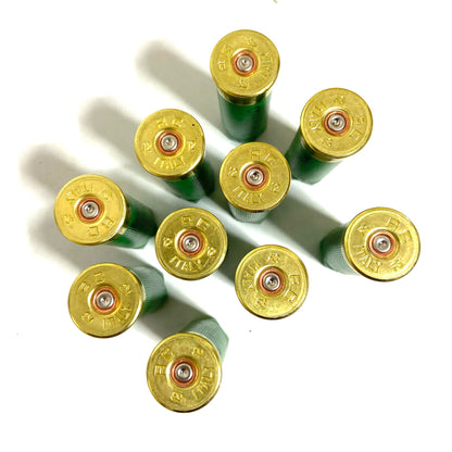 RC Titano Green Shotgun Shells 12 Gauge Empty Spent Hulls 12GA Qty 10