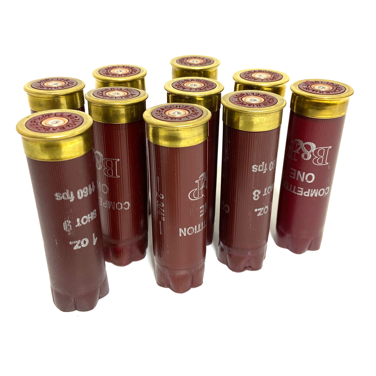 Dark Red Shotgun Shells 12 Gauge Hulls 12GA Burgundy Maroon