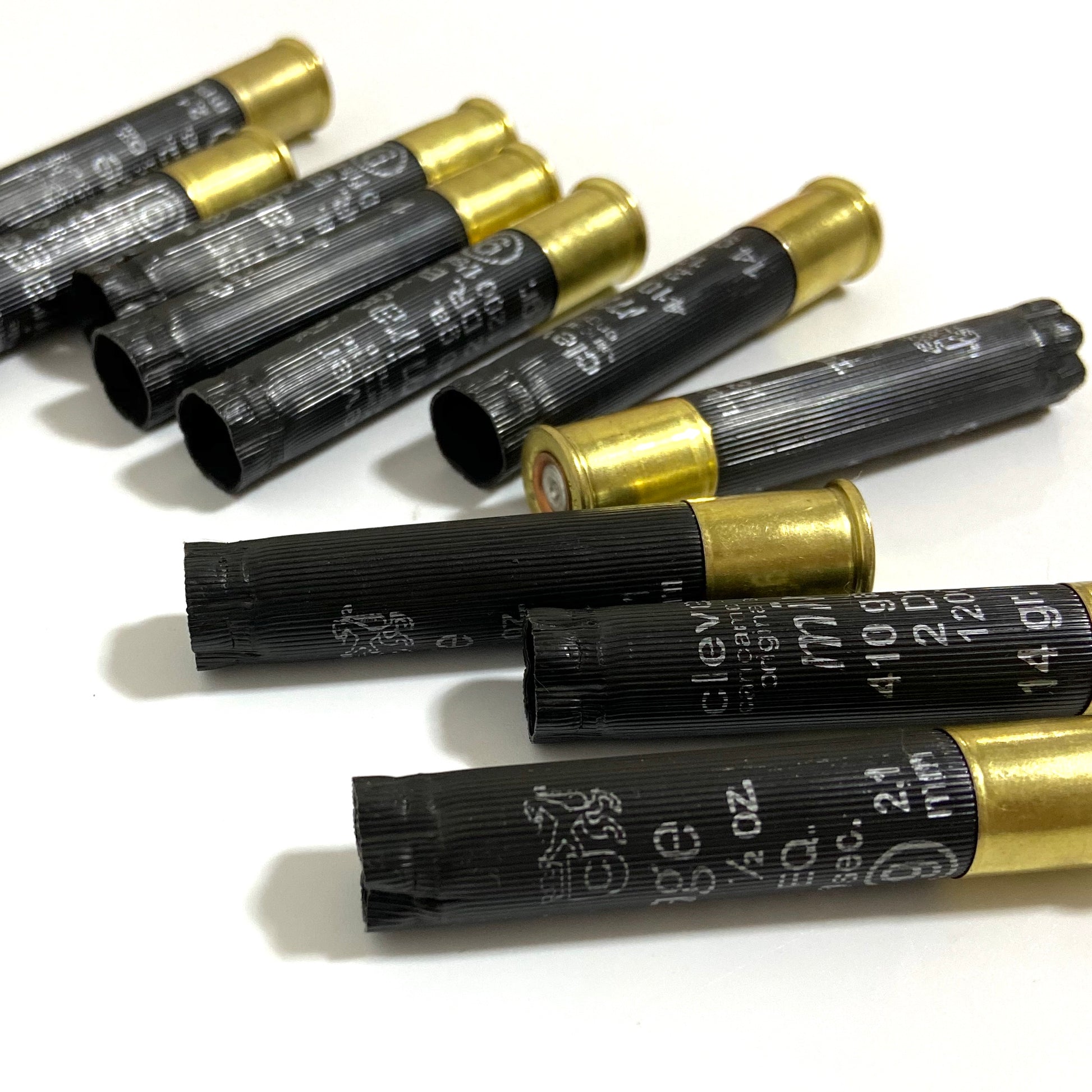 Used Empty Shotgun Shells Black