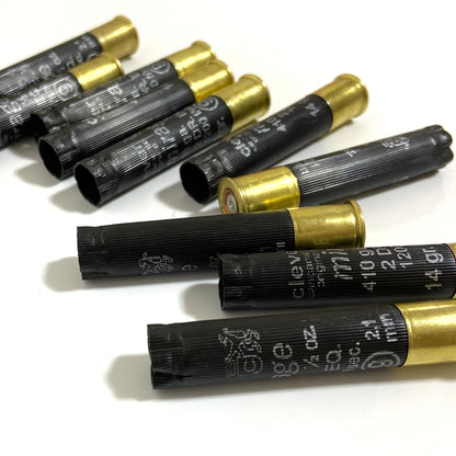 Used Empty Shotgun Shells Black