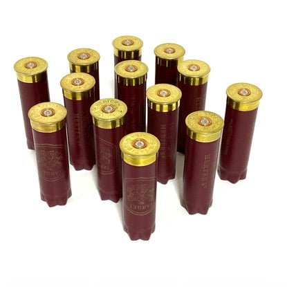 Recycle Shotgun Shells Red Maroon DIY Ammo Crafts