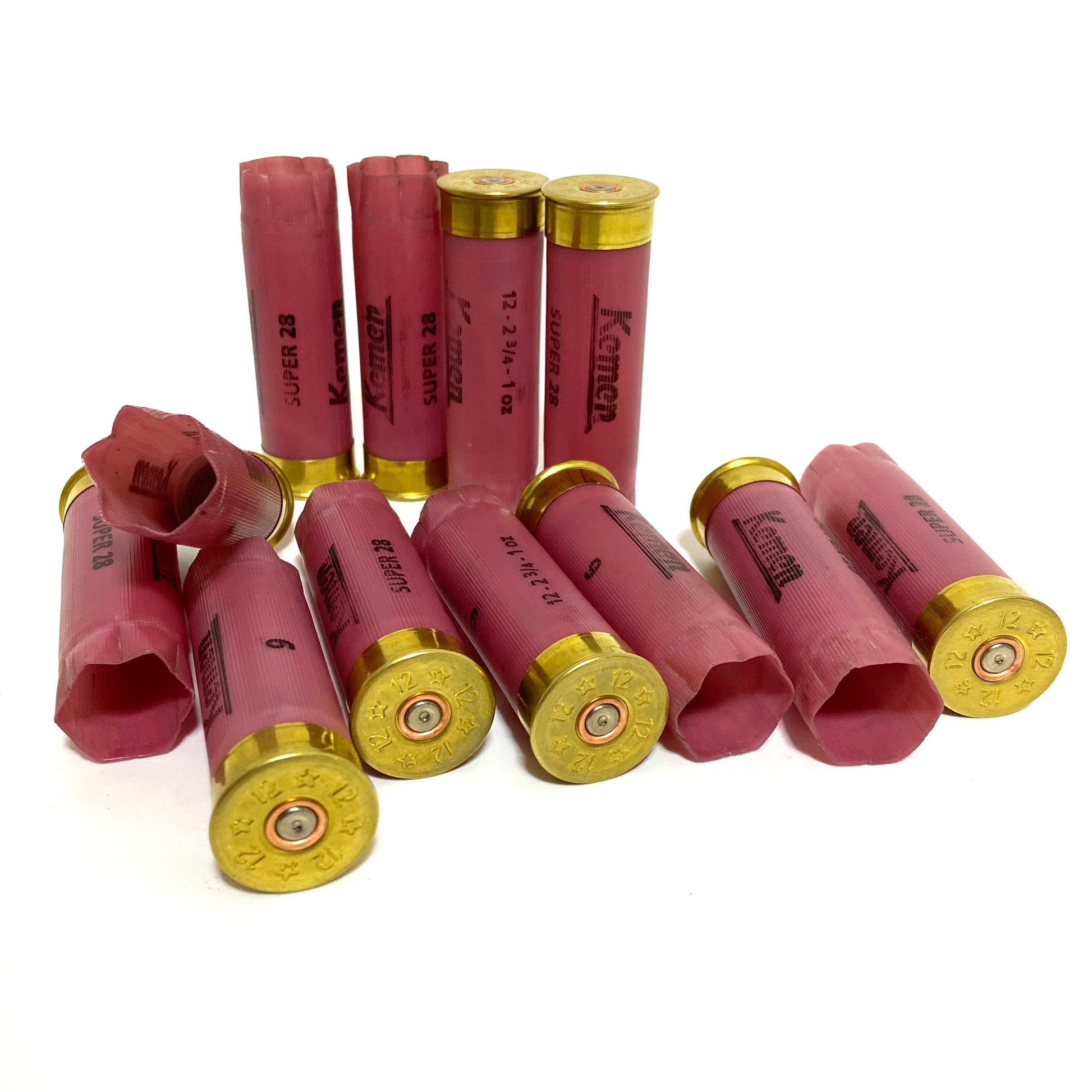 Upcycled Used Shotgun Shells Empty 12GA