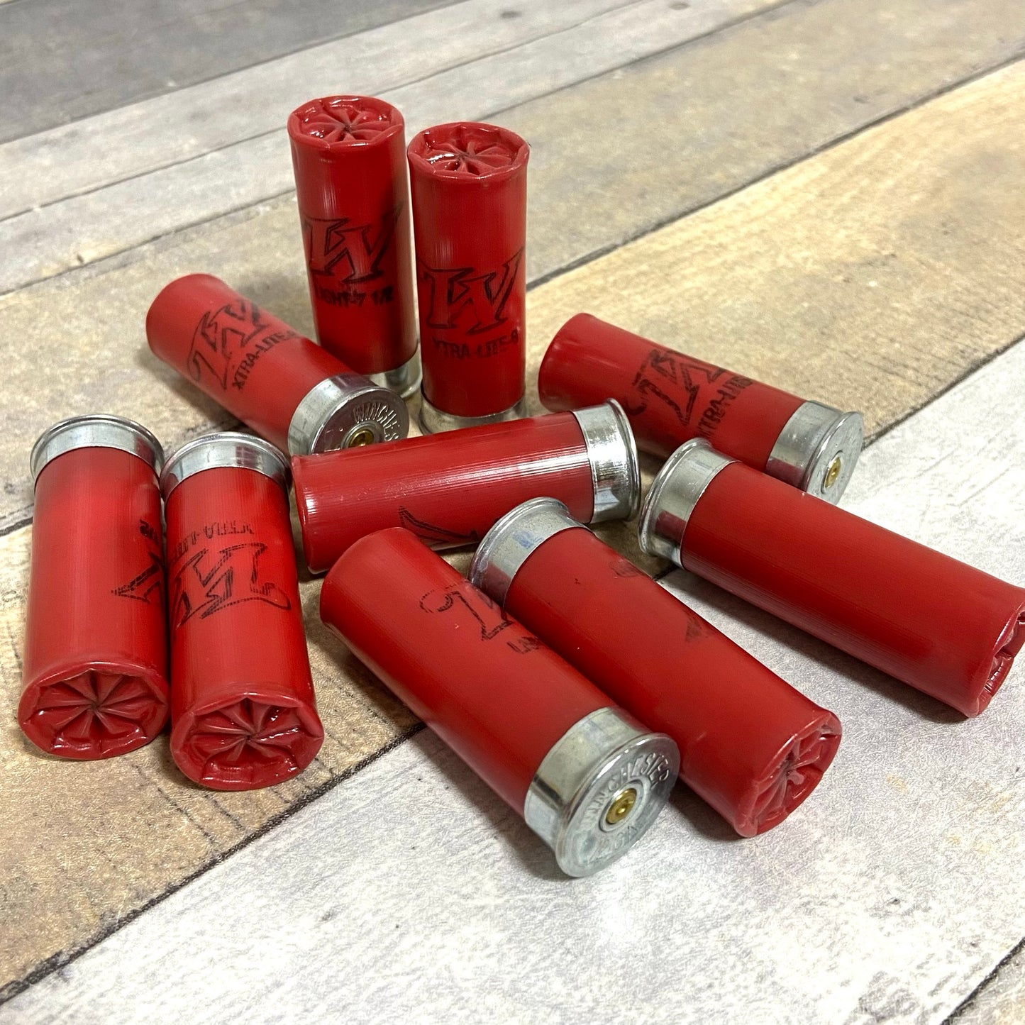Winchester W Logo Red Hulls