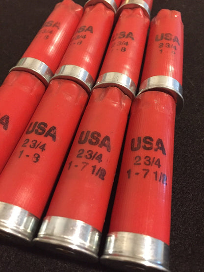 DIY Shotgun Shell Boutonnieres Red