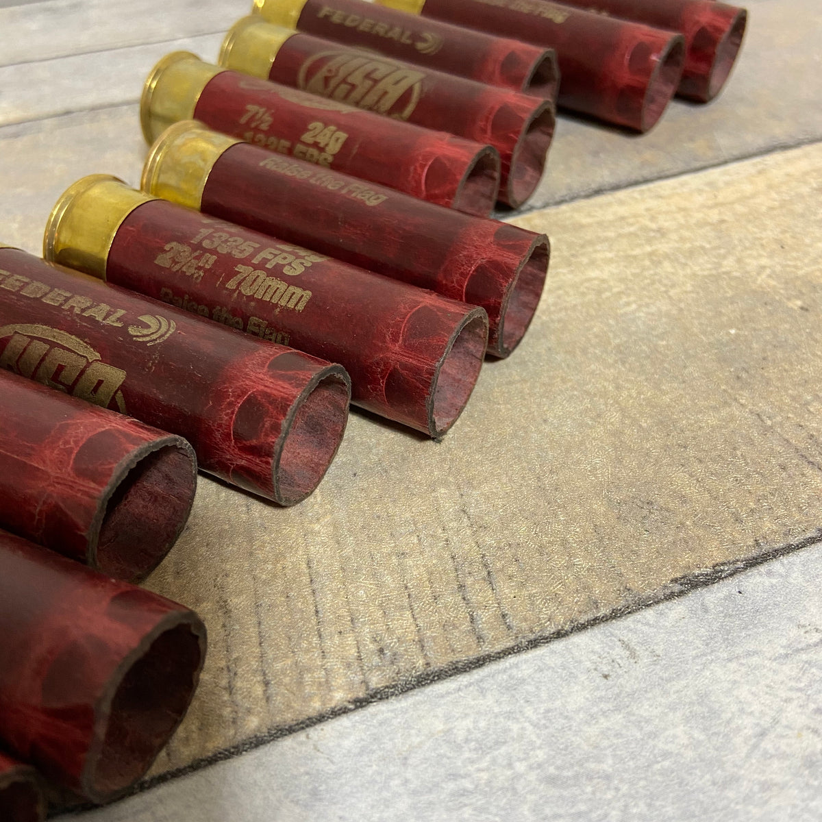 Red Hulls Gold Cardboard