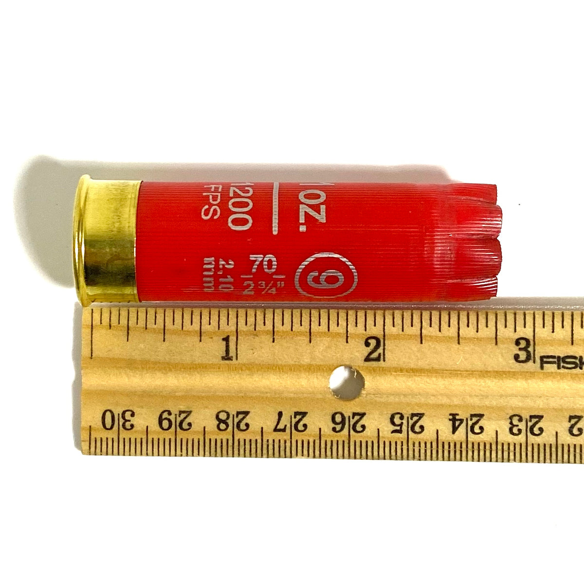 Red Hulls Gold Bottoms 12 Gauge Size