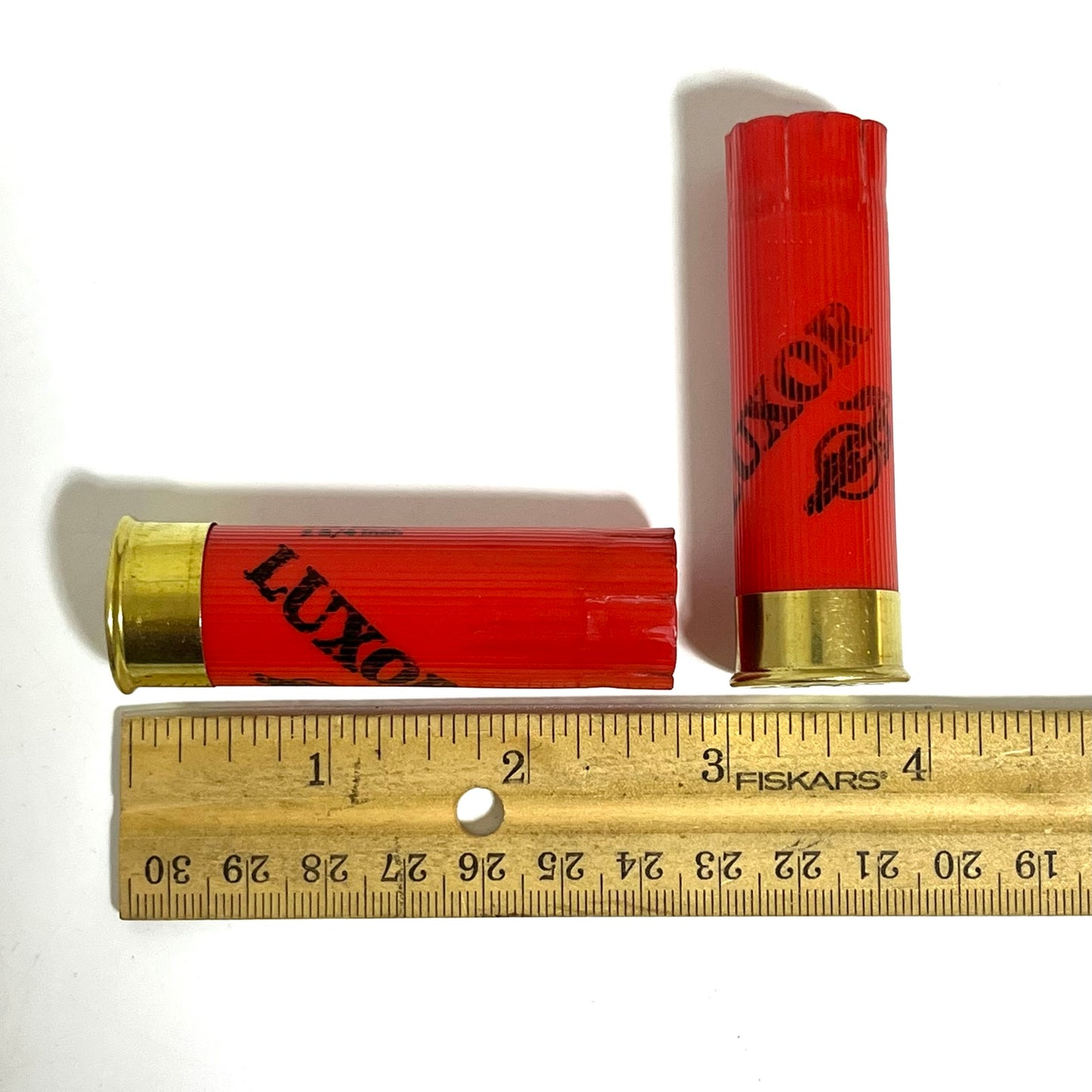 Luxor Red Shotgun Shells 12 Gauge Empty Once Fired 12GAHulls