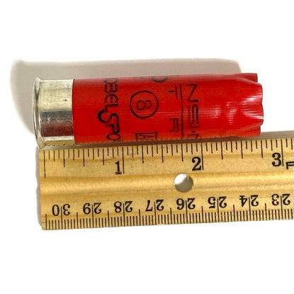 Size Dimension Bright Red Shotgun Shells
