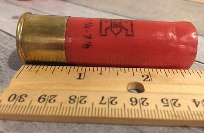 Winchester Red Shotgun Shells Empty 12 Gauge Used 12GA Hull Size Dimensions