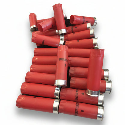 Bulk Pile Of Red Winchester Universal 12 Gauge Hulls
