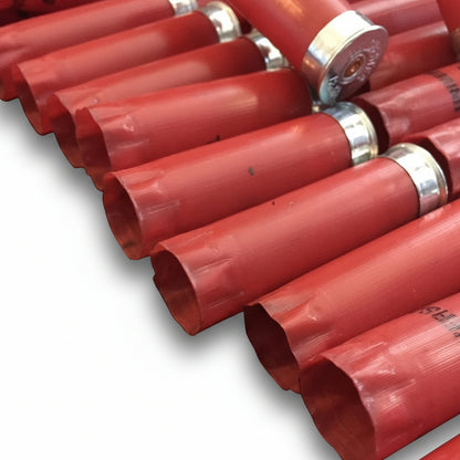 Red Winchester Universal Hulls With Open Star Crimped Mouths