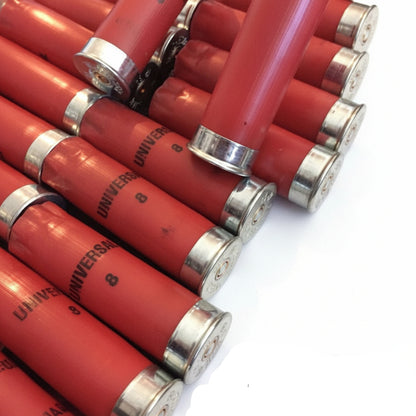 Red Winchester Universal 12 Gauge Hulls Close Up View