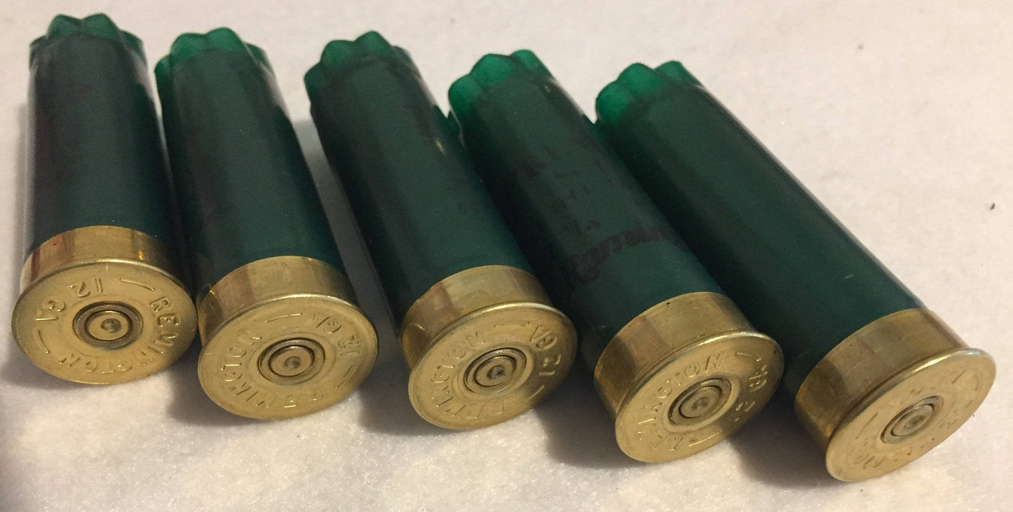 Remington 12 Gauge Headstamps On Dark Green Hulls