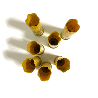 Rio Yellow Crimped top 20 Gauge Hulls