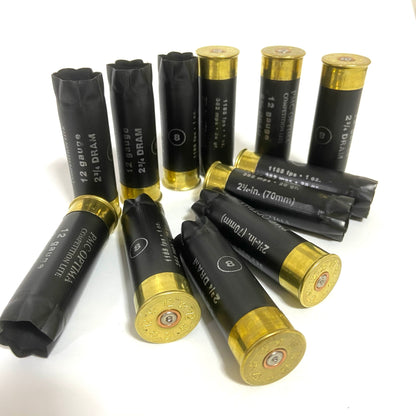 DIY Shotgun Shell Boutonnieres Black and Gold