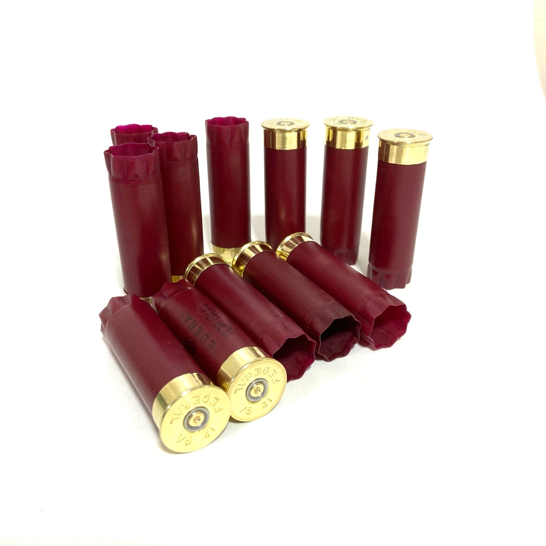 Maroon Blank Shotgun Shells