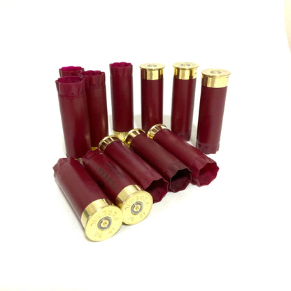 Maroon Blank Shotgun Shells