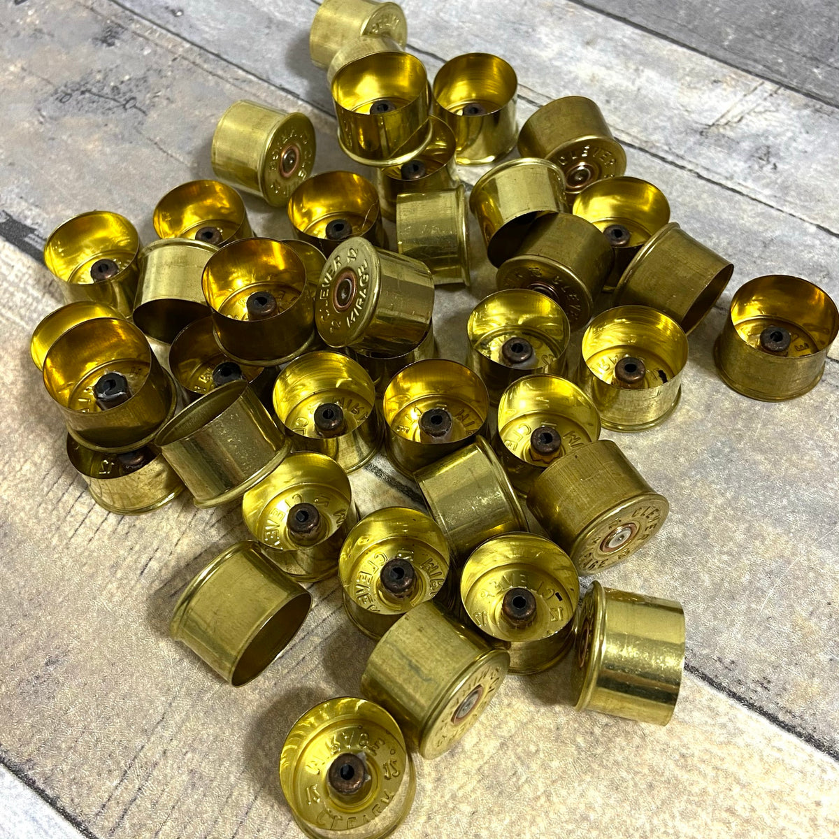 Headstamps Gold With Silver Primers
