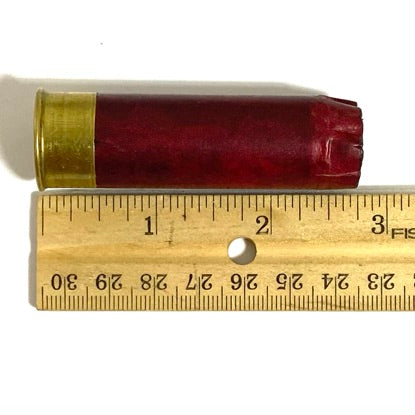 Size Dimension Purple Shotgun Shells Maroon Dark Red 