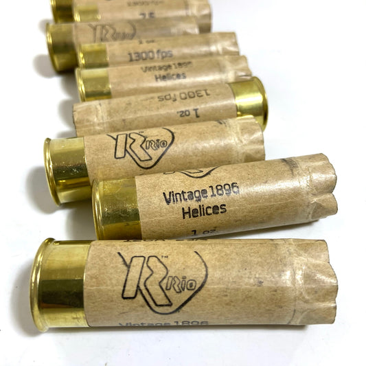 Vintage Rio Tan 12  Gauge Paper Hulls