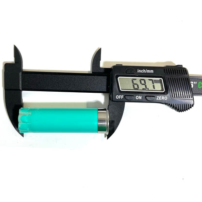 Light Blue / Teal Blank Shotgun Shells 12 Gauge No Markings On Hulls Shotshells Once Fired Used Casings DIY Boutonniere Wedding Crafts