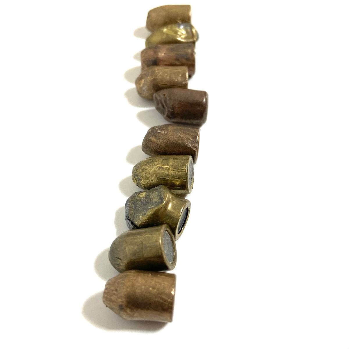 Side View Of Bullet Casings