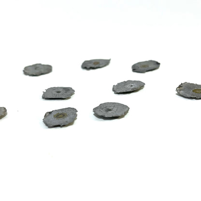 Small Fired Bullets Fragments Splatter Slices Shrapnel 6 Pcs