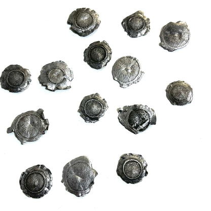 Small Fired Bullets Fragments Splatter Slices Shrapnel 6 Pcs