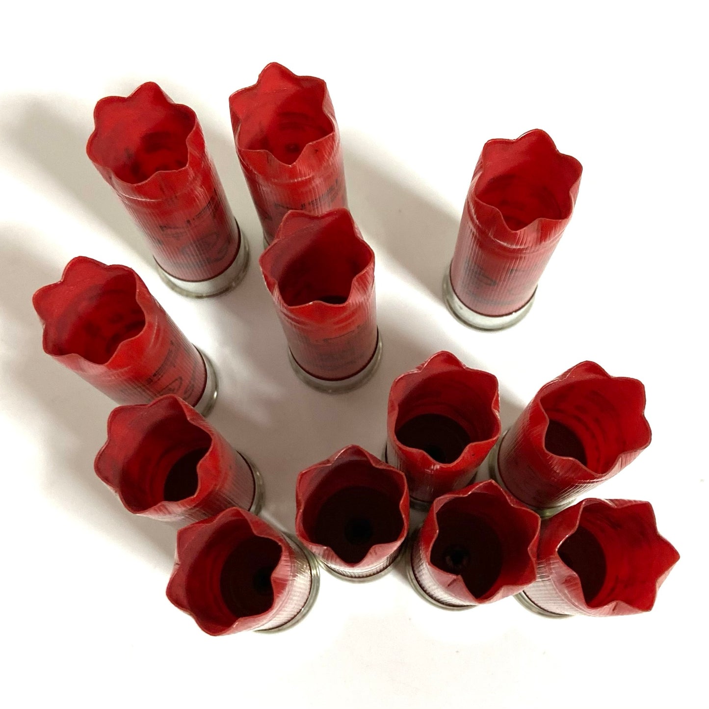 Star Crimped Red Shotgun Shells Empty Hulls 