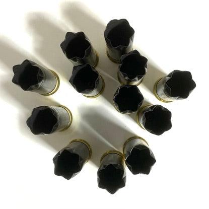 Star Crimped Black Shotgun Shells Empty Hulls 