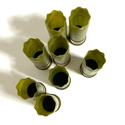 Star Crimped 20 GAuge Green Shotgun Shells Empty Hulls 