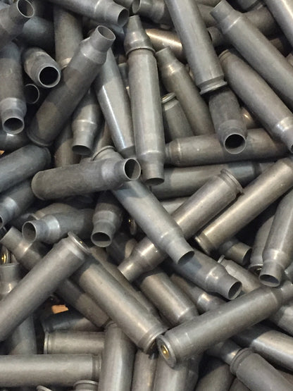 Empty 223 5.56 Steel Bullet AR15 Casings Used Once-Fired Rifle Cartridge