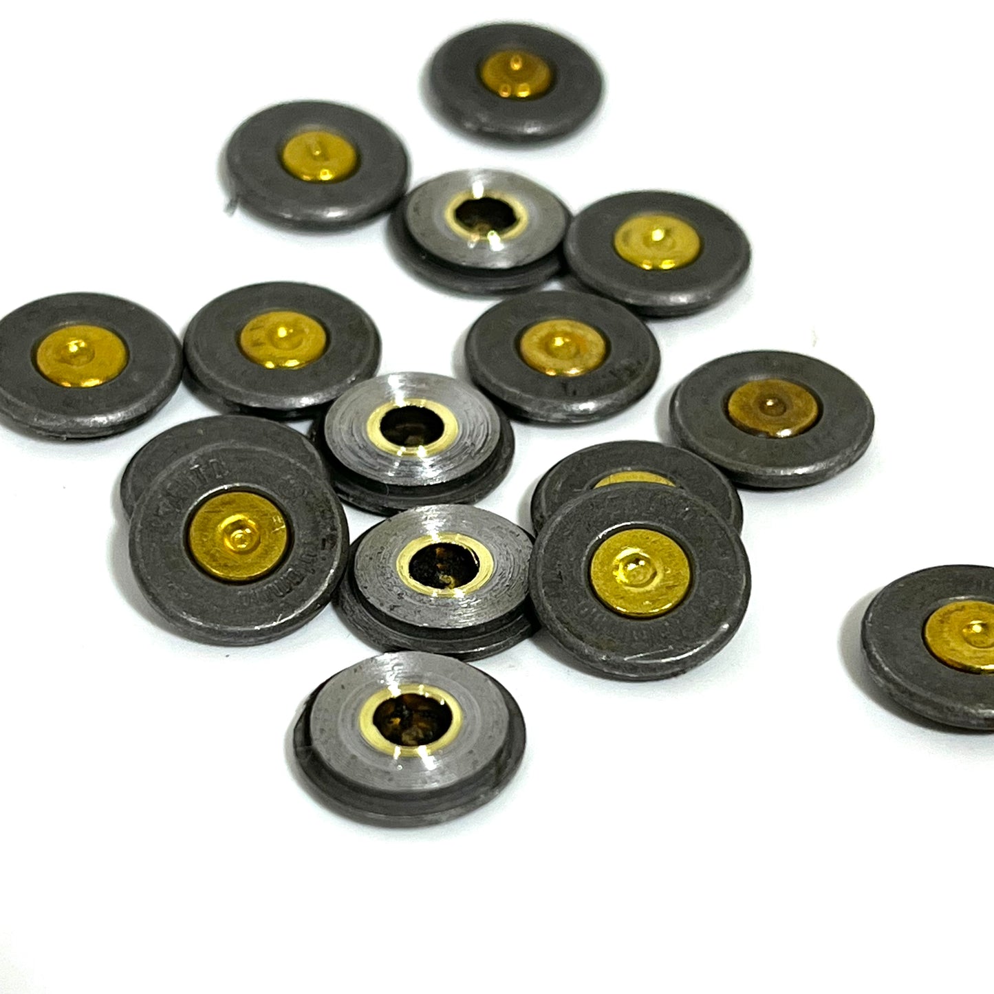 Steel 45 ACP Bullet Slices Qty 15