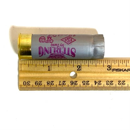 Silver Shotgun Shells Used 12 Gauge Hulls