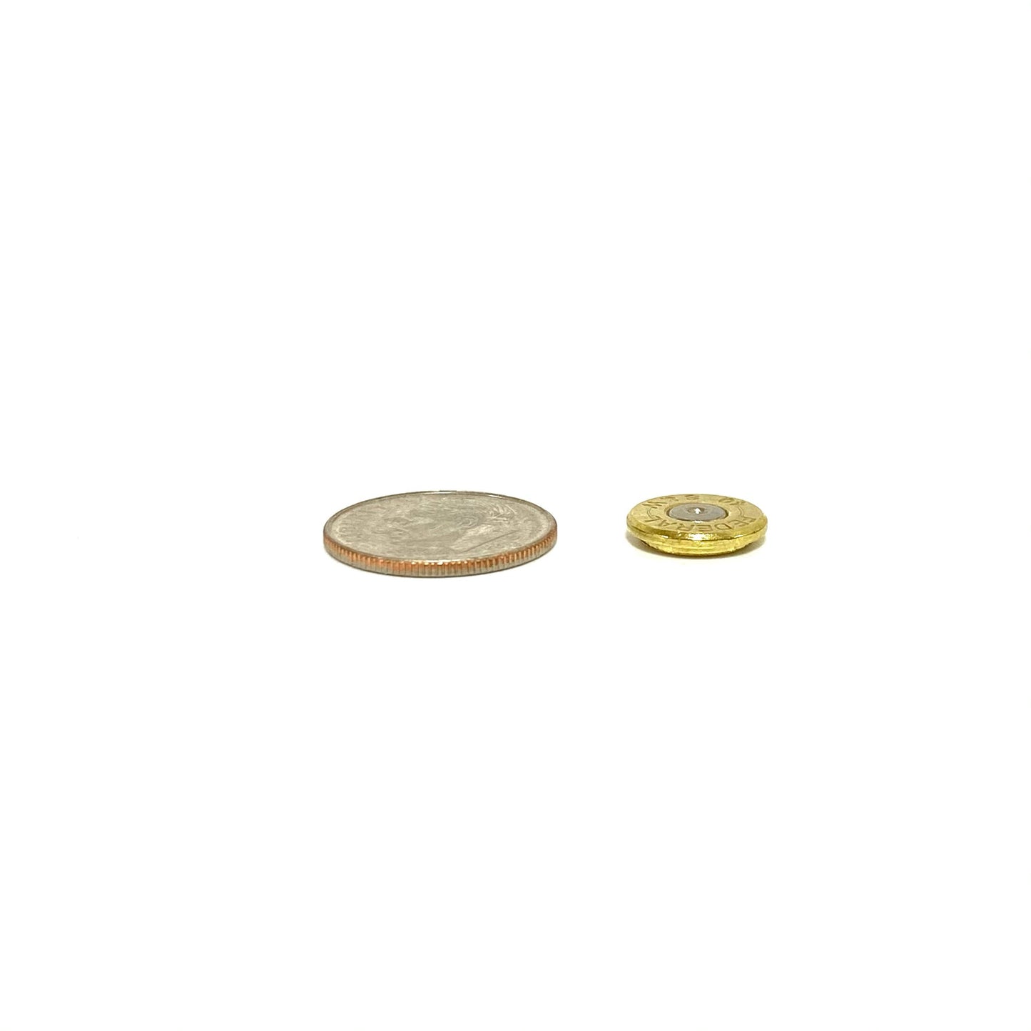 Thin Cut Bullet Slices 40 Caliber