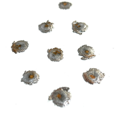 Tiny Fired Bullets Fragments Splatter Slices Shrapnel 6 Pcs