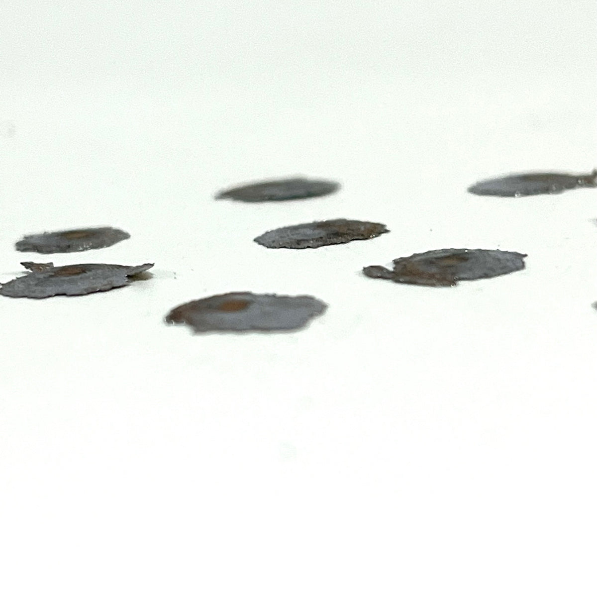 Tiny Fired Bullets Fragments Splatter Slices Shrapnel 6 Pcs