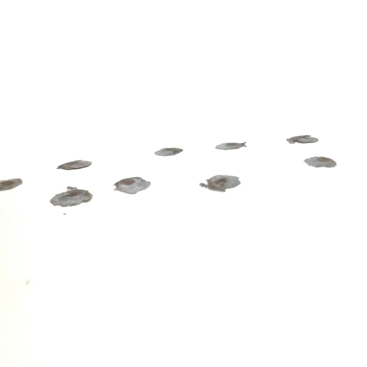 Tiny Fired Bullets Fragments Splatter Slices Shrapnel 6 Pcs