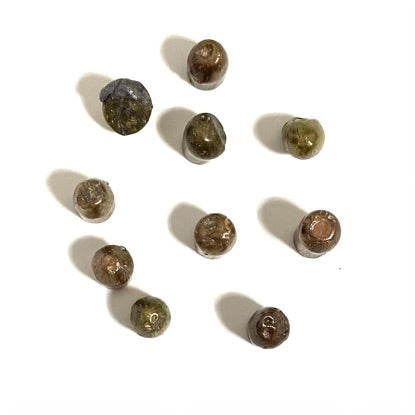 Top View 9MM Pistol Bullets