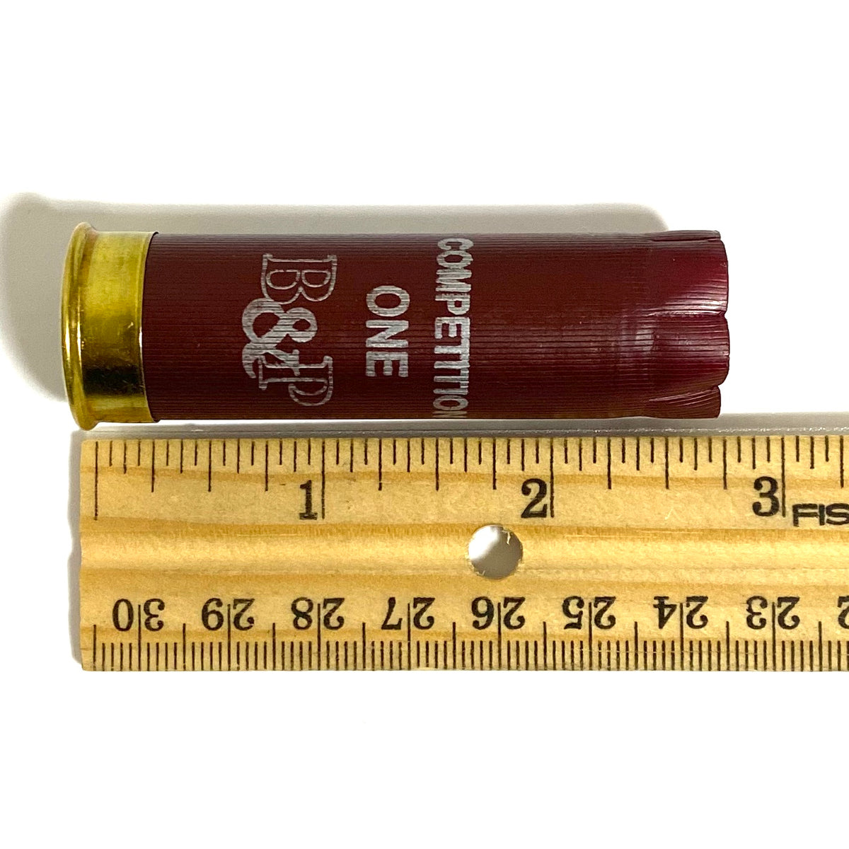 Red Burgundy Empty Shotgun Shells Size Dimensions