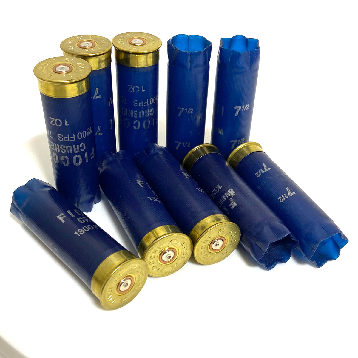 Navy Blue Empty Shotgun Shells 12 Gauge