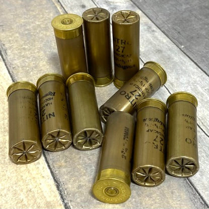 Once Fired 12GA Hulls Gold