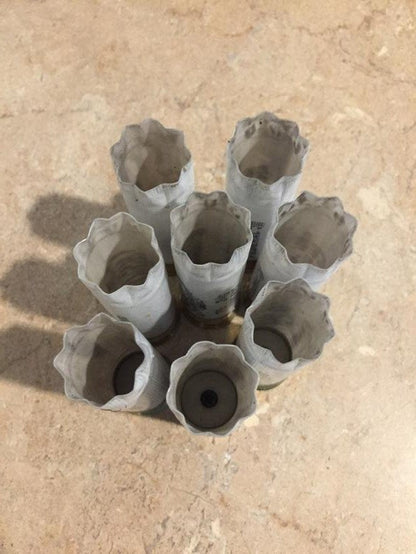 Empty Fired Hulls 12GA White